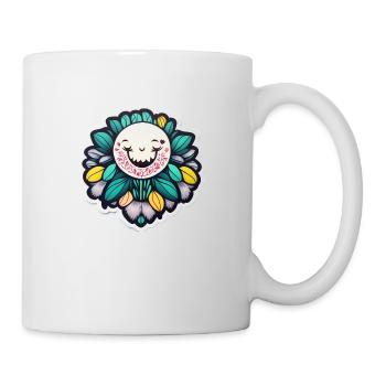 Der Mond ist heller in der Nacht - Tasse - Weiß - Rechts