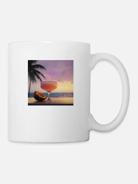 Cocktail 3 Geschenk - Tasse - Weiß