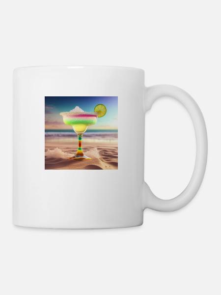 Cocktail 7 Geschenk - Tasse - Weiß
