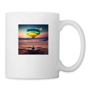 Cocktail 8 Geschenk - Tasse - Weiß - Rechts
