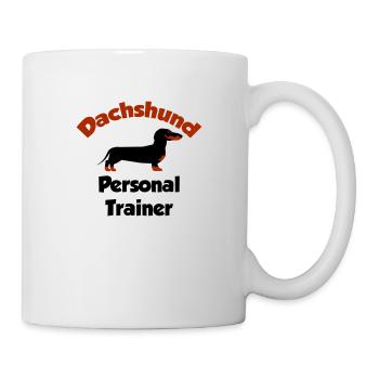 Dachshund - Personal Trainer - Mug - white - Right