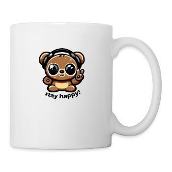 Happy Bear - Mug - white - Right