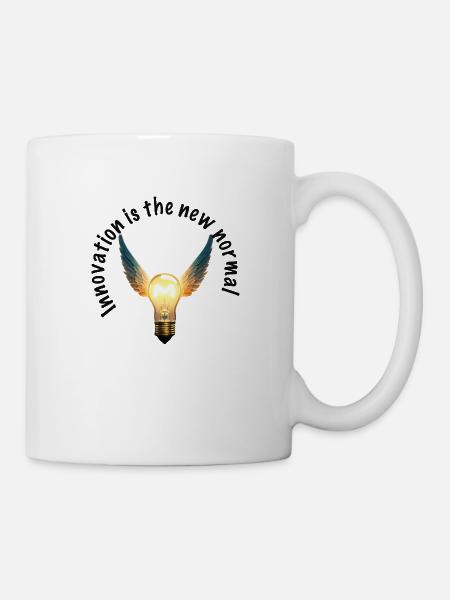 Innovation is the new normal (Welttag Kreativität) - Tasse - Weiß