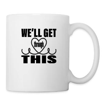 Nous allons nous en sortir - Mug blanc - blanc - Droite