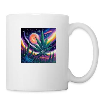 Fang Gogh Cannabis - Mug blanc - blanc - Droite
