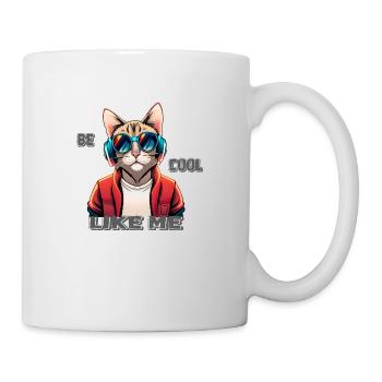 be cool like me 2 - Tasse - Weiß - Rechts