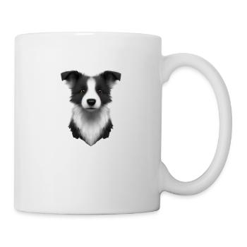 Hunde Hundeliebhaber Border Collie Hundehalter - Tasse - Weiß - Rechts