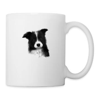 Hunde Border Collie Hundehalter Hundeliebhaber - Tasse - Weiß - Rechts