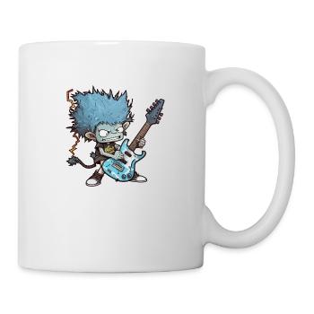 Crazy Guitar Boy - Tasse - Weiß - Rechts