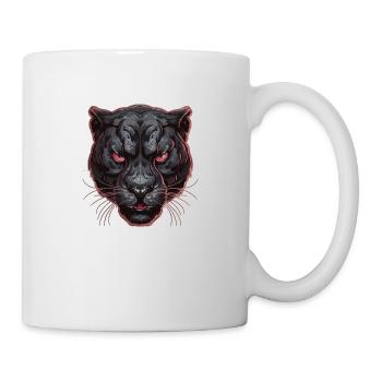 Panther - Tasse - Weiß - Rechts