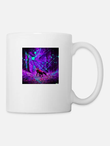 Psy Forest - Tasse - Weiß