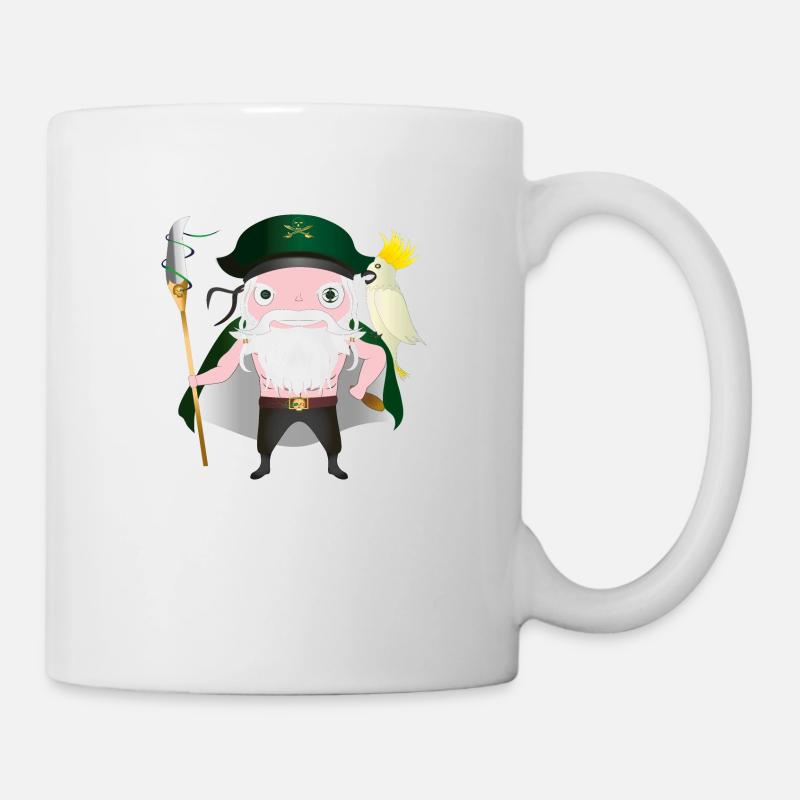 Capitaine Plank - Mug blanc - blanc