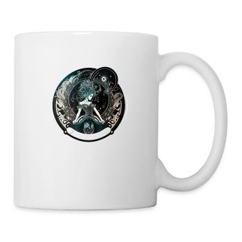 femme cabaret - Mug blanc - blanc - Droite