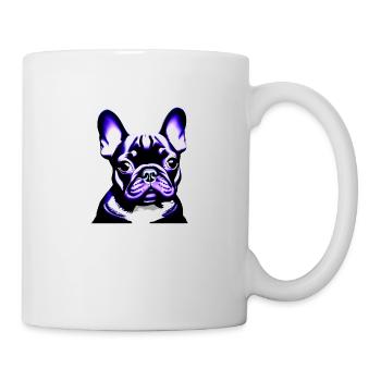 Chien Bouledogue Français Chiens Propriétaire de Chien - Mug blanc - blanc - Droite
