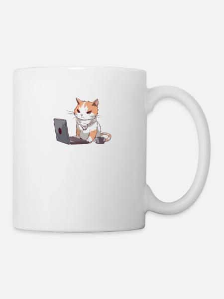 Chat-terbox - Tasse - Weiß