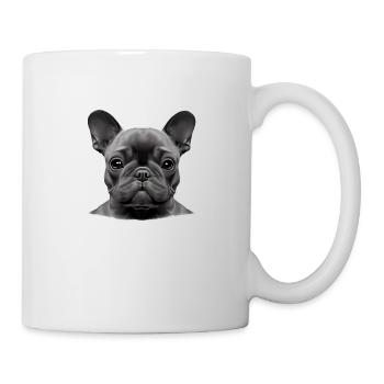 Chiens Chien bouledogue Français Chien Propriétaire - Mug blanc - blanc - Droite
