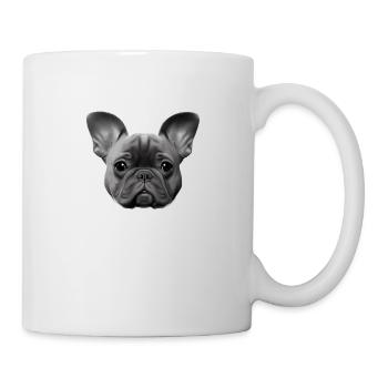Propriétaire de chien Bouledogue Français Chien - Mug blanc - blanc - Droite