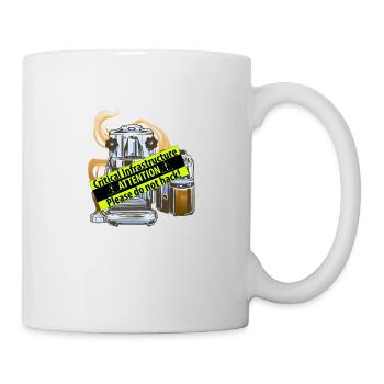 Eine Kaffeemaschine als Kritische Infrastruktur - Tasse - Weiß - Rechts
