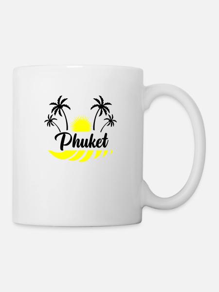 Phuket - Mug blanc - blanc
