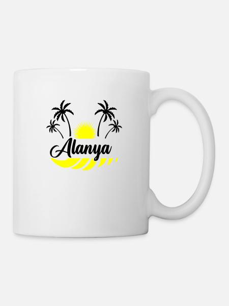 alanya - Tasse - Weiß