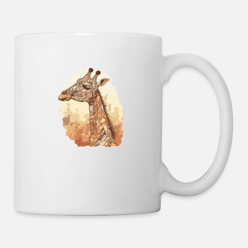 Giraffe - Tasse - Weiß