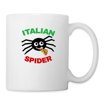 ITALIAN SPIDER ARAIGNEE RIGOLOTE - Mug blanc - blanc - Droite