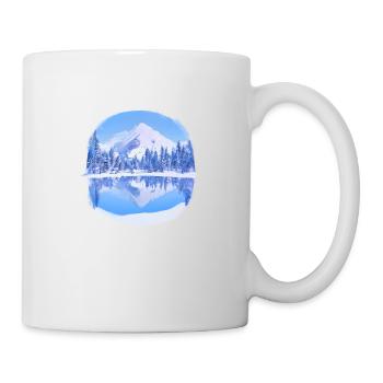 Ski Design Skiing Ski Skiing Outfit Skiers - Mug - white - Right
