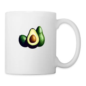 Avocado Favorite Fruit Guacamole - Mug - white - Right