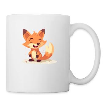Clever Fox - Tasse - Weiß - Rechts