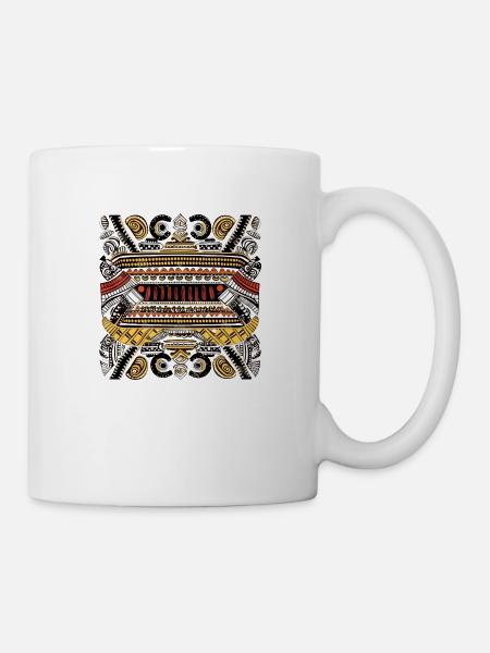 Folklore africain - Mug blanc - blanc