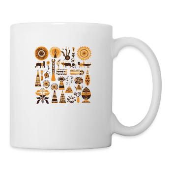 African folklore - Mug - white - Right