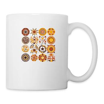 Folklore africain - Mug blanc - blanc - Droite