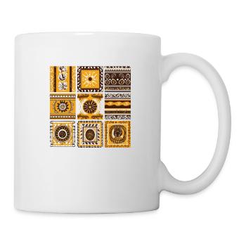 Folklore africain - Mug blanc - blanc - Droite