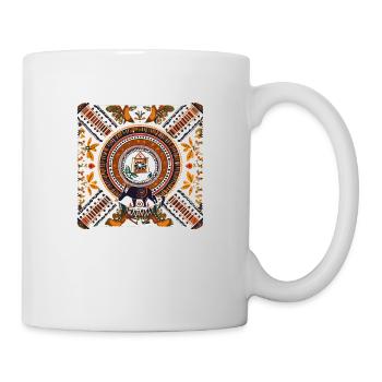 Folklore africain - Mug blanc - blanc - Droite