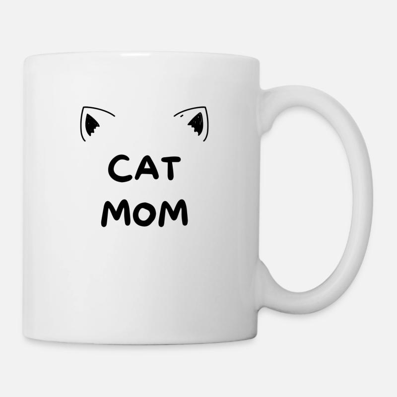 Maman chat - Mug blanc - blanc