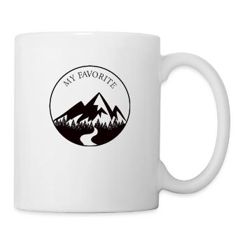 Mountaineer - My Favorite - Mug - white - Right