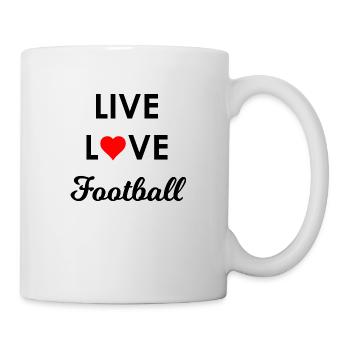 Fußball Soccer - Mug - white - Right