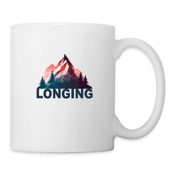 Mountain Longing - Tasse - Weiß - Rechts