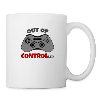 Out of Control - Tasse - Weiß - Rechts