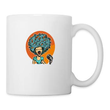 Sängerin - Tasse - Weiß - Rechts