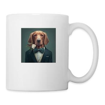 I'm not single, I have a dog - Tasse - Weiß - Rechts