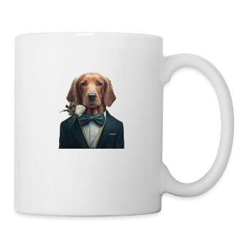 I'm not single, I have a dog - Tasse - Weiß - Rechts