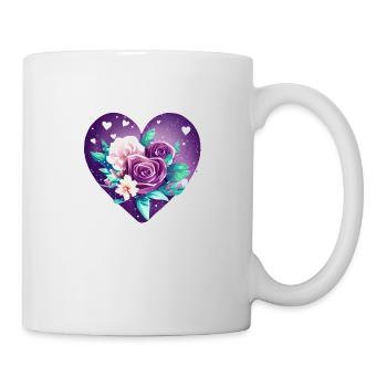 Mother's Day Wedding Engagement Love Valentine's Day - Mug - white - Right
