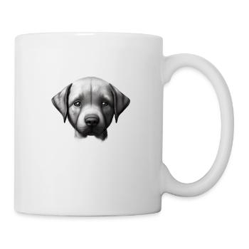 Hundebesitzer Golden Retriever Hundewelpe Hunde - Tasse - Weiß - Rechts