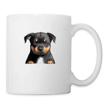 Rottweiler Dog Owner Puppy Rottweiler Owner - Mug blanc - blanc - Droite