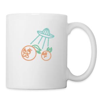 Orange juicer Ufo - Mug - white - Right