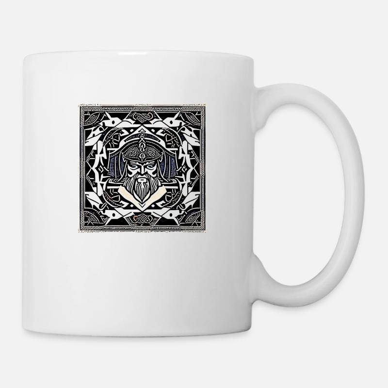 Allvater's Ruf - Tasse - Weiß