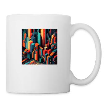 Abstract outskirts - Mug - white - Right