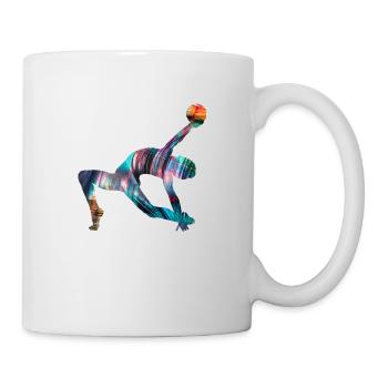 Gymnast, Yoga,Sports,Exercises,Dancing,Gymnastics - Mug - white - Right