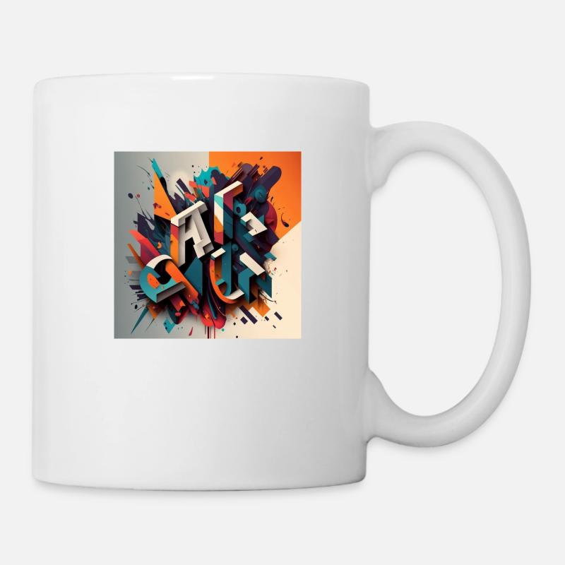 Graffiti - Tasse - Weiß